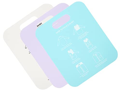 TINEASUR 3stücke Faltbrett Für T-shirts Und Hemden Kleidungsfaltwerkzeug Material Einfach Zu Bedienen Für Hause Und Reisen Sauberes Falten Von Kleidungsstücken