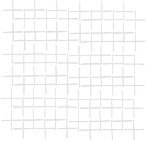 Hoement 500pezzi Distanziatori Per Piastrelle Forma Croce Utensili Per Piastrelle Livellamento Per Pavimento Distanziatori Sostituibili Per in Ceramica Piccoli Livellatori in Plastica Pe