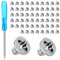 Lot de 60 vis M.2 pour PC - Vis M2 NVMe - Vis de fixation SSD M2 - Kit de montage avec tournevis de fixation pour ordinateurs portables et de bureau