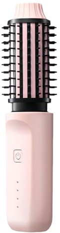 Brosse À Friser - Fer À Frisetempérature | Brosse De Coiffure À Chauffage Rapide, Appareil De Coiffure Portable Pour La Maison, Le Dortoir Universitaire, Les Voyages Et La Salle De Bain Pour Femmes Et