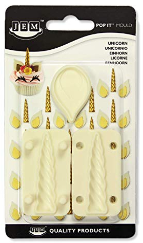 PME JEM 1102EP0331 Emporte-pièce Pop It Licorne, Jaune