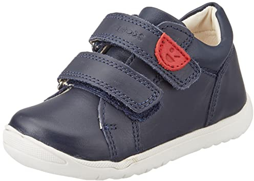 Geox B Macchia Boy First Walker Shoe, Navy, 4.5 UK Child