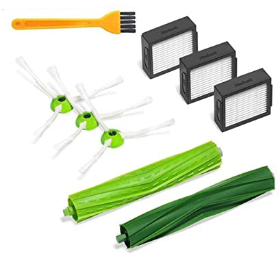 Hepa Filter Staubsaugerbeutel Rolle Kompatibel mit IRobot Roomba I7 E5 E6 I3 Series Staubsaugerroboter Ersatzteile Zubehör ( Color : 6pcs )