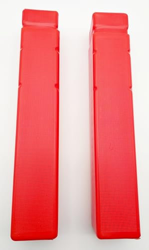 2x Plastik Hülse für Bohrer, Meißel etc 230x35x35mm Kunststoff Box Länge variabel bis ca. 350mm!