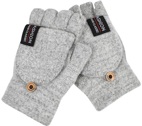 Supvox 3 Paar Elektrische Heizhandschuhe Handwärmer Beheizte Handschuhe Fingerlose Winterhandschuhe rutschfeste Fahrhandschuhe Intelligente Beheizte Handschuhe Beheizte USB