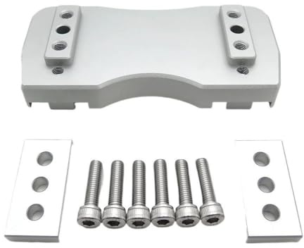 abrazadera elevadora manillar Elevadores de manillar de aluminio para motocicleta Pars para K1200GT 2005-2008 K1300GT 2009-2012 Silve