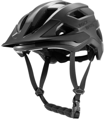 ROCKBROS Casco Bici Bambino Ragazze Casco da Bicicletta Ventilazione con Visiera Rimovibile, Caschetto Protettivo per MTB Ciclismo Skateboard Pattinaggio Regolabile 54-58cm, Titanio