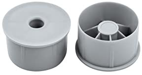 ROLLINGDOG Exclusive Paint Roller End Caps Refill for 18 inch Paint Roller Frame 1.5(38 mm) Paint Roller Cover Sleeve with Pin Hole Sized 10mm (Pack of 2)