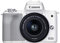 Canon EOS M50 Mark II + EF-M 15-45mm f/3.5-6.3 IS STM (White) - Mirrorless camera (Renewed)