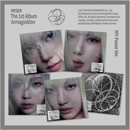 aespa Armageddon 1st Album Contents+Tracking Sealed (MY Power Random Version)