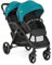 Joie - Evalite™ Duo - Poussette Double Légère - Siège Arrière Inclinable À Plat - Compatible Sièges Auto Et Nacelles - Suspension 4 Roues - Harnais 5 Points SoftTouch - Dès la naissance