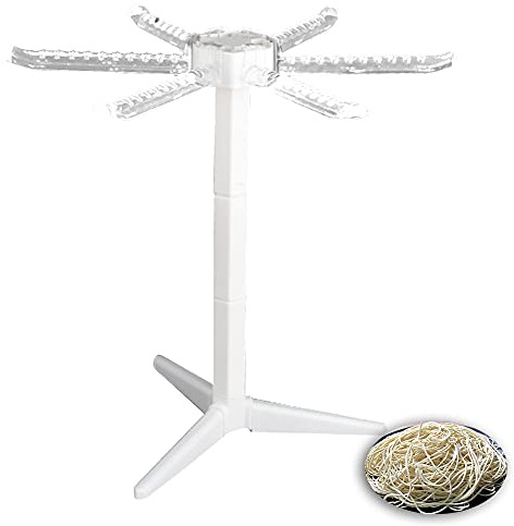 Pasta Drying Rack with 6 Handles Noodle Stand Removable Space Saving Kitchen Tools