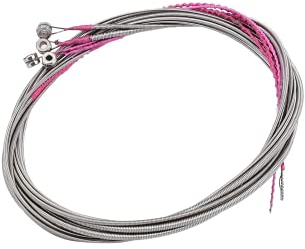 4 Stücke E-Bass Saiten, Silber Farbe Gitarre Bass Stahl String Musikinstrument Liefert Bass Saiten Zubehör Für Musikinstrumente