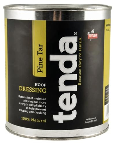Tenda Pine Tar - Retains Hoof Moisture Allowing for More Strength and Pliability to Help with Chipping and Cracking