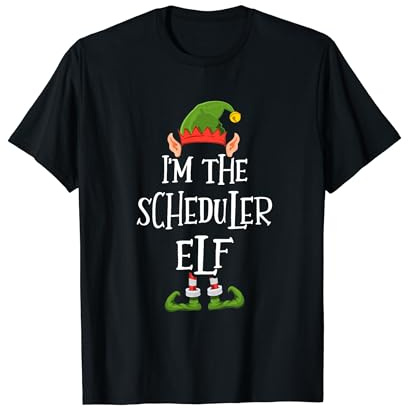I'm the Scheduler Elf Graphic - Abbigliamento natalizio divertente e brutto Maglietta