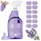 Drclean Spray nettoyant pour four, nettoyant multi-surfaces avec tablettes de nettoyage concentrées (1 bouteille + 12 pièces)