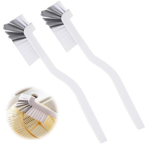 2 Pcs Kitchen Cleaning Brush - Washing Up Brushes For Kitchen - Dish Washing Brush Bathroom Brush - Long Handle Bottle Brushes for Cleaning - Shoe Cleaning Brush Scrubbing Brushes