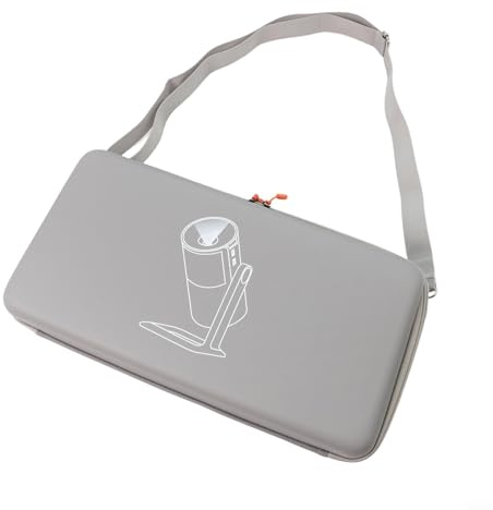 GANCEI Étui rigide pour projecteur XGIMI MoGo 4 2025, sac de transport portable en polyuréthane EVA, protection de rangement avec ajustement personnalisé, 44 x 22 x 10 cm
