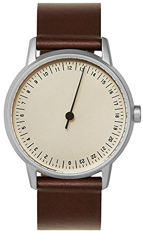 Långsam rund 06 schweizisk en hand gräddbrun, SILVER, Minimal