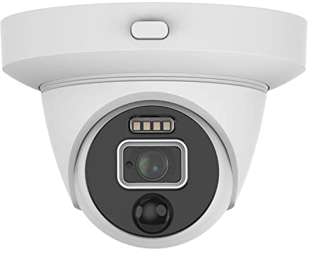 Swann Add-On DVR Dome Security Camera with Sensor Spotlight, Flashing Lights, 1080p Full HD Video, Indoor or Outdoor design, Colour Night Vision plus True Detect Heat & Motion Detection