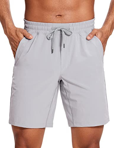 CRZ YOGA Träningsshorts utan foder 9'' | Lätt, Snabbtorkande, Löpning, Fickor, För Herrar