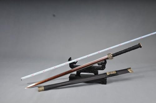 TEERMA 42 Zoll China Handmade Schwert aus Hohem Mangan Stahl scharfes und echtes Katana China Schwert SS003