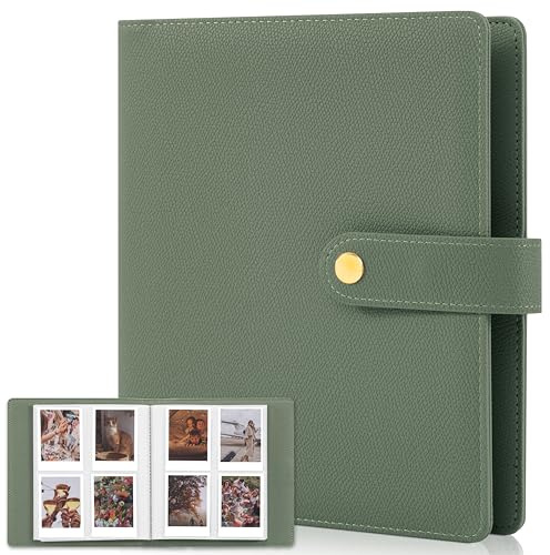 Beautiful Photo Album for 2x3 in Polaroid Photos - Safely Holds Your 300+ Pictures Of Unique Memories - The Perfect Instax Mini Compatible Photo Book To Store Pictures Or Trading Collection Cards