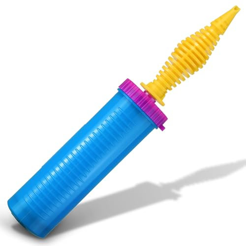 HYKJNBW Balloon Pump Handheld Two-Way Dual Action, Hand Blower Air Pumper for Balloons, Manual Baloon Inflators Machine