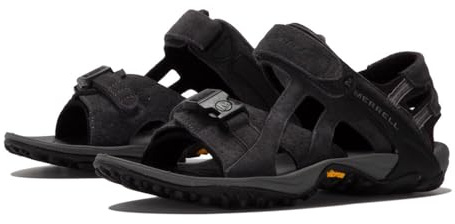 Merrell Kahuna Iii, Zapatillas de Deporte Exterior Hombre, Negro Asfalto, 42 EU