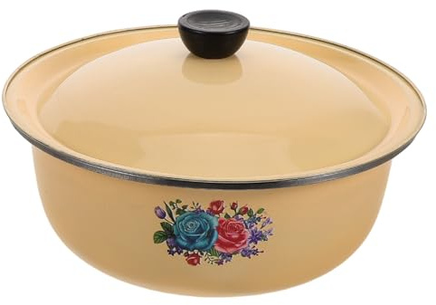 Cabilock Ciotola in Acciaio Inossidabile - Ciotola Per Mescolare Decorazione Da Cucina Retrò Per Insalata Cottura Forno E Cottura