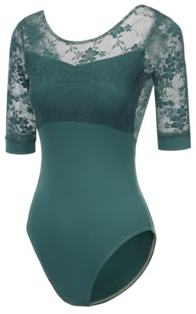 ModLatBal Women's Long Sleeves Leotards for Dance Adult Ballet Leotard for Grils