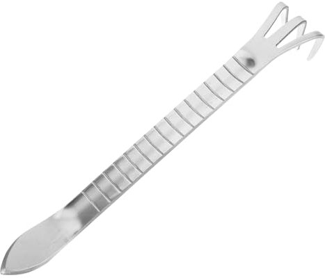 Warmhm Râteau De Rempotage Robuste pour Outil De Jardinage Bandes Antidérapantes pour Compactage Sol Râteau Ameublissement