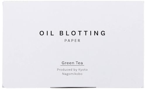 Oil Blotting Paper 100 Sheets, Pack of 1 – Premium Green Tea Face Blotting Sheets, Oil Absorbing Tissues in Japanese Washi, Easy-Dispense Pack, Made in Japan, Oily Skin Care & Makeup Essential