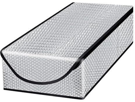 Insulation Cover for Attic Hatch – Insulation for Retractable Ladder, Reusable Thermal Blanket for Sliding Door, Garage, Workshop, Winter Tent, Home, Dog