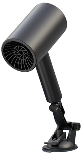 Genérico Calefactor Coche Portátil – Ventilador Desempañador Rápido, Enfriador Ventana | Calentador 12V para Automóvil Camión Tienda De Campaña Oficina Interior Exterior Viaje Invierno