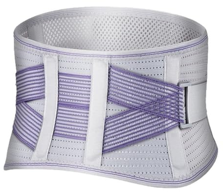 Haodream Práctico reductor de cintura, cinturón de entrenamiento que aumenta el sudor para tonificar la parte inferior del abdomen, mejora y eficiencia del entrenamiento, soporte de espalda deportivo