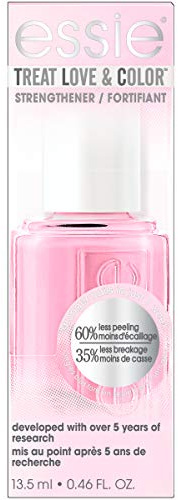Essie Treatments - Treat Love & Color Strengthener - Power Punch Pink - 13.5 mL / 0.46 oz