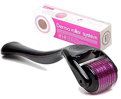 Derma Roller, 540 Nadeln, Derma für Gesichts- und Hautpflege, 0,5 mm