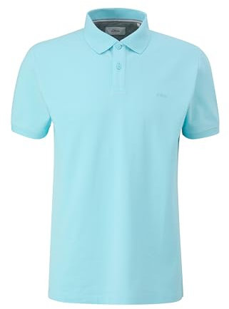 s.Oliver Herren 2138262 Polohemd, 6040 türkis, XXL
