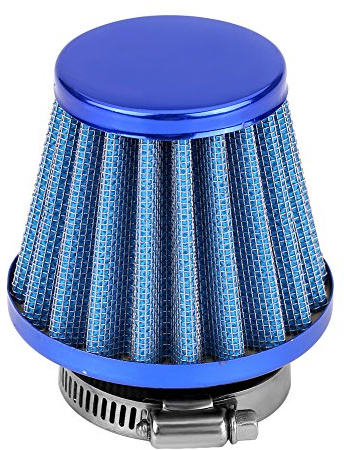 Filtre à Air Moto, Haute Performance Nettoyable Réutilisable, Filtre Universel 38mm 40mm Protection Moteur pour Scooters ATV Dirt Bikes Pit Quads Enduro Loisirs Motorisés Conducteurs