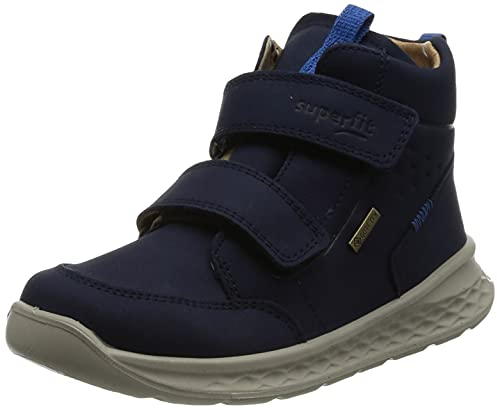 Superfit Jungen Breeze Leicht Gefütterte Gore-tex Blau 8000 Lauflernschuhe, Blau 8000, 24 EU