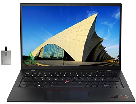 Lenovo Latest ThinkPad X1 Carbon Gen 9 14 FHD+ Ultrabook IPS Touchscreen 400 nits,11th gen i7-1165G7, 16GB DDR4, 1TB SSD, Intel Iris Xe Graphics, Fingerprint Reader, Thunderbolt 4, Win 10 Pro, Black