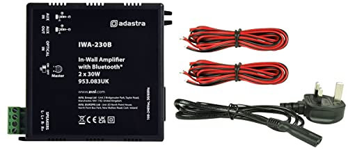 Adastra | Bluetooth In-Wall Full Stereo Amplifier | 2 x 15W