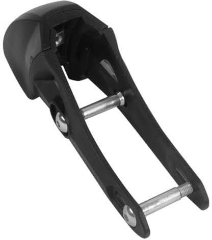 UKCOCO Plaquettes Frein Patins Plastique Antichoc Accessoires de Remplacement pour Rollers Ligne Adultes Bloc Freins pour Patins à roulettes Noir Installation Gauche Droite Facile