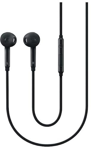 Samsung - Auricolari stereo con vivavoce, per smartphone Samsung con jack da 3,5 mm, colore nero