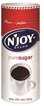 N'Joy Sugar Canisters, 20 ounce, (Pack of 24)