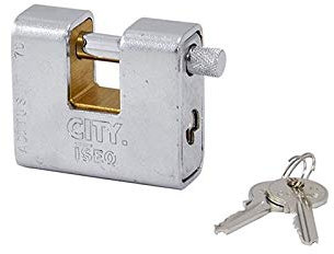 LUCCHETTO CORAZZATO mm 90 - cifratura unica