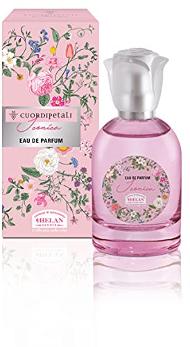 Helan Iconica - Perfume for Women with Fresh and Floral Notes, Gourmand Womens Perfume with Hints of Rose, Jasmine and White Musk - Eau de Parfum for Women, Gifts for Women - Made in Italy, 50 ml