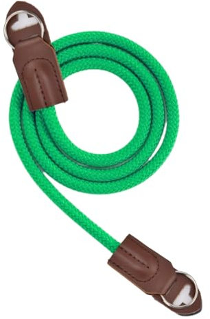 BORDSTRACT Sangle d'appareil photo, ceinture de poignet universelle en nylon haute résistance pour appareil photo pour reflex numérique Convient pour Nkon, Fuji, Leca et autres appareils photo(Vert)