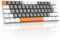 Tastiera meccanica da gioco al 60% con layout UK, interruttori rossi ultracompatti a 62 tasti, tastiera cablata in colori misti per ufficio, 19 modalità di retroilluminazione RGB per PC portatile-Bee